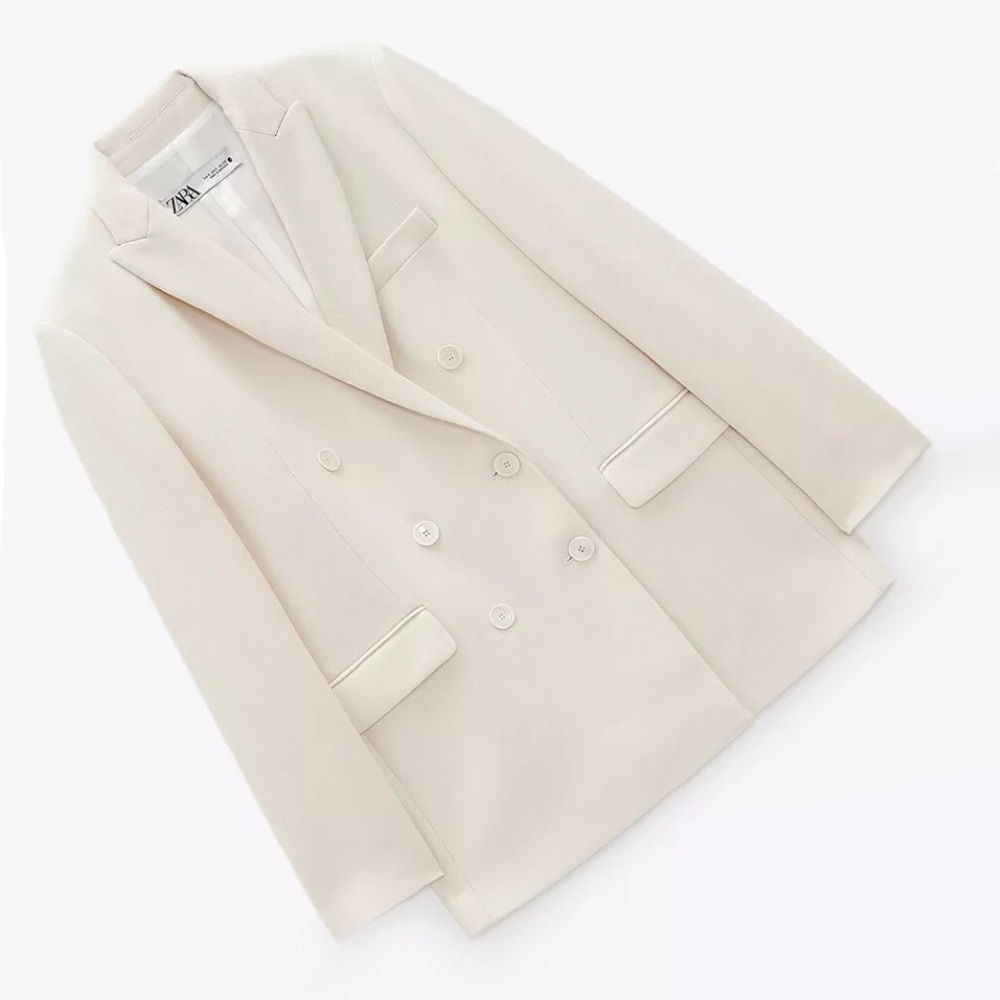Zara Double Breasted Blazer - Picture 16 of 16